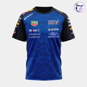 Red Bull Racing Team 2026 New Navy T Shirt 2