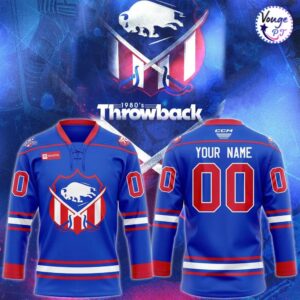 Rochester Americans Hockey 1980’s Throwback Night Hockey Jersey