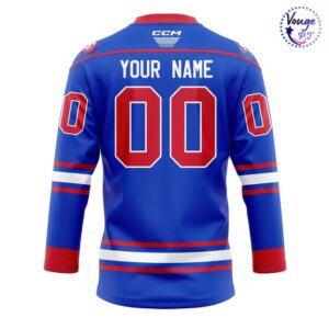 Rochester Americans Hockey 1980s Throwback Night Hockey Jersey 3