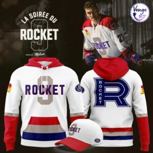 Rocket de Laval x The memory of Maurice Richard 2026 Hoodie