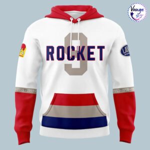 Rocket de Laval x The memory of Maurice Richard 2026 Hoodie 2