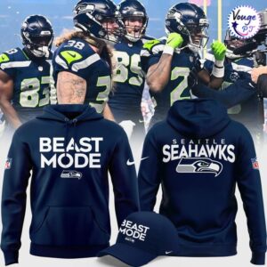 Seattle Seahawks Beast Mode 2026 NFL Hoodie