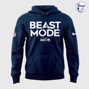 Seattle Seahawks Beast Mode 2026 NFL Hoodie 2