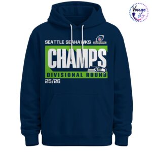 Seattle Seahawks Divisional 2025 2026 Playoffs NFL Hoodie 2