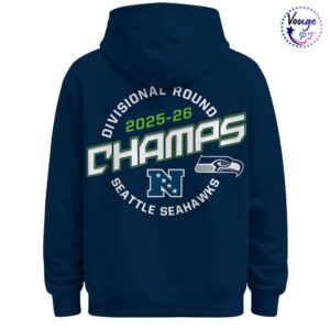 Seattle Seahawks Divisional 2025 2026 Playoffs NFL Hoodie 3