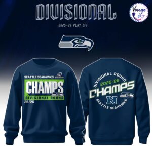 Seattle Seahawks Divisional 2025-2026 Playoffs NFL Sweatshirt