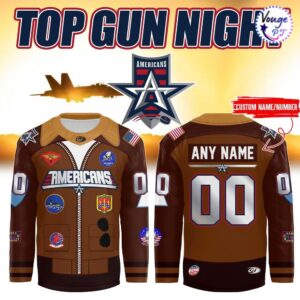 Allen Americans Hockey 2026 New Hockey Jersey 1