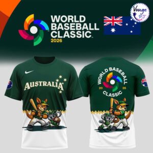 Australia Baseball – 2026 World Baseball Classic T-Shirt