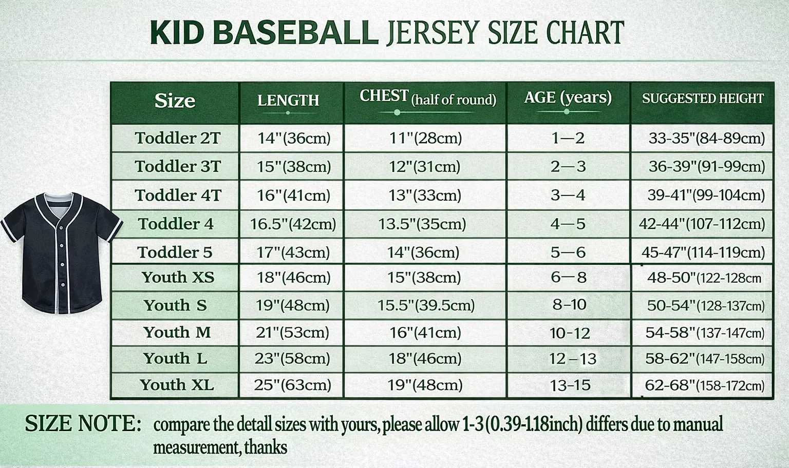 Youth Size