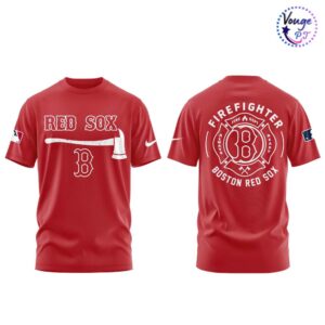 Boston Red Sox Firefighter Application T Shirt 2