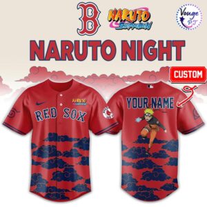 Boston Red Sox NARUTO NIGHT Limited Edition Baseball Jersey