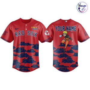Boston Red Sox NARUTO NIGHT Limited Edition Baseball Jersey 2