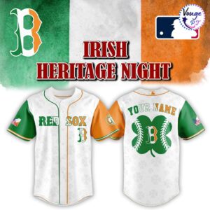 Boston Red Sox x Irish Heritage Limited Edition Baseball Jersey
