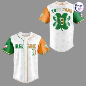 Boston Red Sox x Irish Heritage Limited Edition Baseball Jersey 2