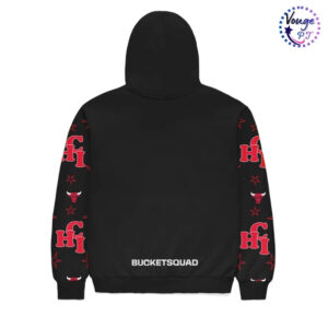 Bucketsquad x NBA Chicago Bulls Arena Youth Hoodie 2