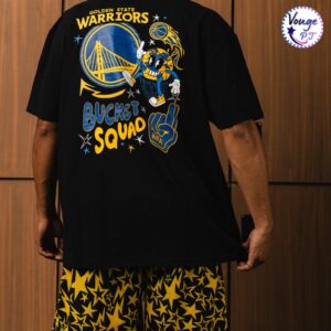 Bucketsquad x NBA Golden State Warriors Rally Tee 3