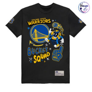 Bucketsquad x NBA Golden State Warriors Rally Youth Tee