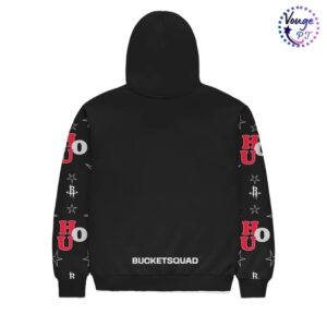 Bucketsquad x NBA Houston Rockets Arena Youth Hoodie 2