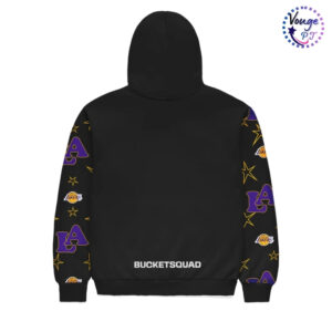 Bucketsquad x NBA Los Angeles Lakers Arena Youth Hoodie 2