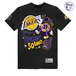Bucketsquad x NBA Los Angeles Lakers Rally Youth Tee
