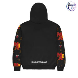 Bucketsquad x NBA Miami Heat Arena Hoodie 2