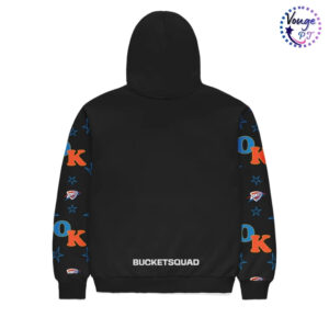 Bucketsquad x NBA Oklahoma City Thunder Arena Youth Hoodie 2
