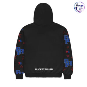 Bucketsquad x NBA Philadelphia Sixers Arena Youth Hoodie 2