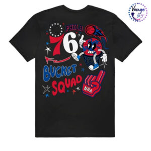Bucketsquad x NBA Philadelphia Sixers Rally Tee 2