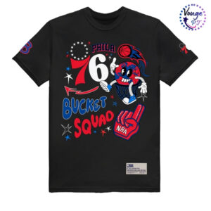 Bucketsquad x NBA Philadelphia Sixers Rally Youth Tee