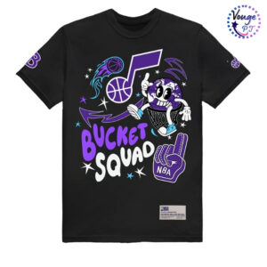 Bucketsquad x NBA Utah Jazz Rally Youth Tee