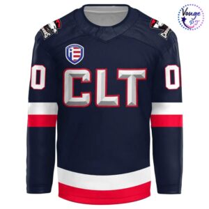 Charlotte Checkers Hockey 2026 USA Night Hockey Jersey 2