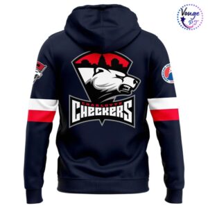 Charlotte Checkers Hockey 2026 USA Night Hoodie 3