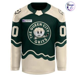 Charlotte Checkers x The Queen City Grits Hockey Jersey 2