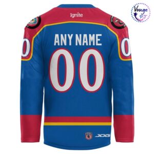 Columbus River Dragons 2026 Turn Back the Clock Hockey Jersey 3