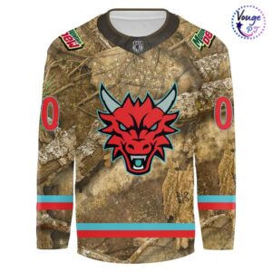 Columbus River Dragons Hockey 2026 Outdoors Night Hockey Jersey 2