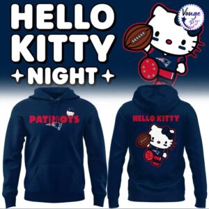 England Patriots x Hello Kitty 2026 New Hoodie 1