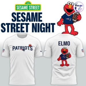 England Patriots x Sesame Street 2026 New T-Shirt