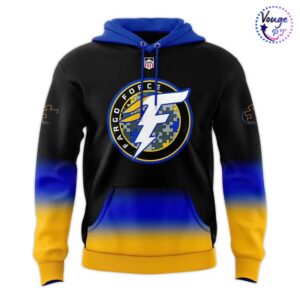 Fargo Force Autism Awareness Night Hoodie 2