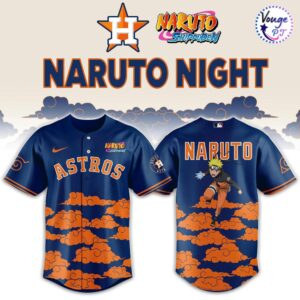 Houston Astros NARUTO NIGHT Limited Edition Baseball Jersey 1