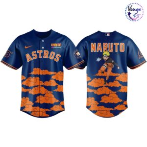 Houston Astros NARUTO NIGHT Limited Edition Baseball Jersey 2