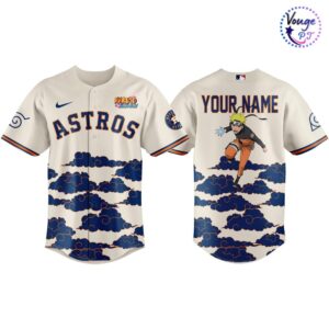 Houston Astros NARUTO NIGHT Limited Edition Baseball Jersey 5