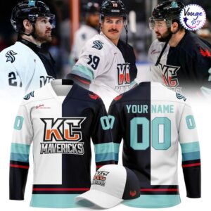 Kansas City Mavericks 2026 New Hockey Jersey 1