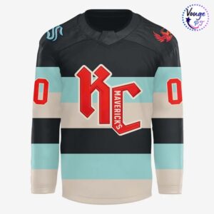 Kansas City Mavericks Hockey 2026 New Hockey Jersey 2