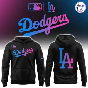 Los Angeles Dodgers Cyberpunk Warm Up Limited Edition Hoodie