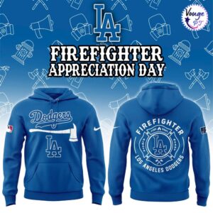 Los Angeles Dodgers Firefighter Application Hoodie
