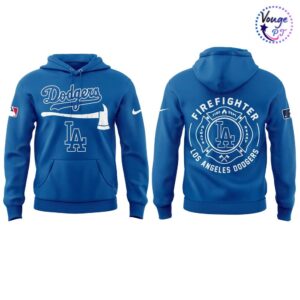 Los Angeles Dodgers Firefighter Application Hoodie 2