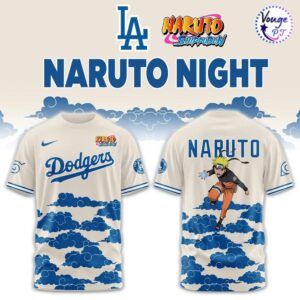 Los Angeles Dodgers NARUTO NIGHT Limited Edition T-Shirt