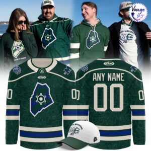 Maine Mariners 207 Game Limited Edition Hockey Jersey 1