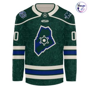 Maine Mariners 207 Game Limited Edition Hockey Jersey 2