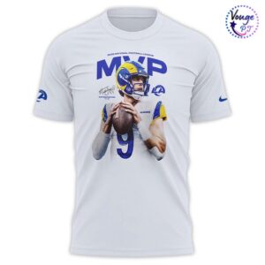 Matthew Stafford Los Angeles Rams 2025 NFL MVP T Shirt 4